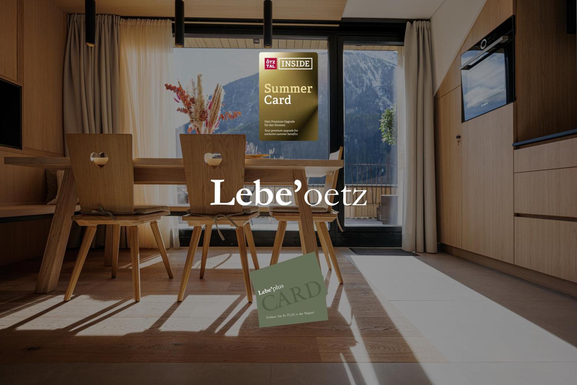 Lebe'Oetz - Das Ferienapartmenthaus Im Zentrum Von 외치 외부 사진